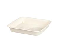 Toddmomy Plateau pour Plantes en Plastique Carré Beige 2 Pièces | Base Antidérapante, Supporte la Charge, Usage Maison DIY Décoration, pour Vase et Flowerpot