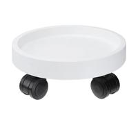 Toddmomy Plateau pour Pot de Fleurs Finition Soignée en Résine Blanche Étanche Bord Plat Design Simple et Créatif Plusieurs Styles pour Plantes D'intérieur et Jardin Plusieurs Styles