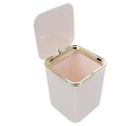 Toddmomy Poubelle Carrée de Table en Pp Blanc, Mini Modèle Domestique