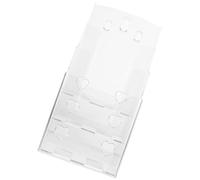 Toddmomy Présentoir Mural à Brochures en Acrylique Rangement Organisé et Design Incliné, Porte-flyers Pratique pour Bureau ou Chambre D'étude
