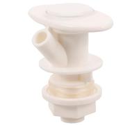 Toddmomy Robinet à Bouton-poussoir en Plastique Beige pour Glacière Extérieure, Robinet Pratique et Élégant Fonction Anti-débordement pour Usage Jardin