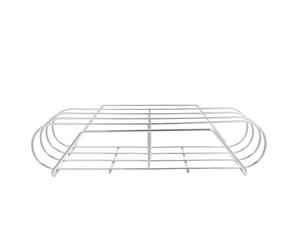 Toddmomy Support à côtes en Acier Inoxydable - Support antiadhésif Robuste pour grillades et Fumage - Grille de rôtissage Demi-Cercle résistante à la Chaleur, idéale pour Les Pique-niques et Le