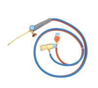 Toddmomy Torche de Soudage à Gaz Propane avec Flamme Réglable, Tuyaux Flexibles en Caoutchouc et Corps en Cuivre pour Travaux Précis de Soudure et Brasage