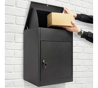 Todeco Boîte à colis pour lettres et colis, 2 clés, 58×44,5×35 cm