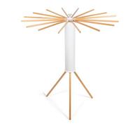 Todeco Etendoir linge interieur, Séchoir à Rayons en éventail en bois, Séchoir à linge pliant pour le linge de petite taille terrasse jardin