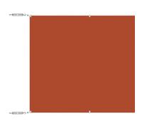 Todiikf Store vertical terre cuite - 140 x 800 cm - Tissu Oxford - Brise-vue et coupe-vent - Pour jardin, terrasse, intérieur