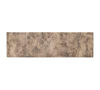 Todiikf Tapis de cuisine antidérapant - 300 x 60 cm - Béton marron | Tapis en velours absorbant pour la cuisine et le couloir avec dos en PVC antidérapant pour un maintien sûr pendant la cuisson