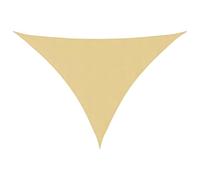 Todiikf Voile d'ombrage triangulaire - 2,5 x 2,5 x 3,5 m - Anthracite - Tissu Oxford - Résistant au vent - Avec fixation en acier inoxydable - Pour terrasse, balcon, jardin et camping