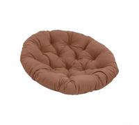 Todikaper Galette de chaise suspendue ronde 60 cm en polyester doux (E) | Extérieur en polyester doux, rembourrage en coton PP, tissu respirant, forme ronde de 60 x 60 cm, emballé sous vide