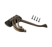 Todikaper Porte-manteau pivotant multifonction en bronze - Cintre mural pliable pour économiser de l'espace - Organisateur de maison