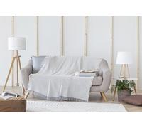 Todocama - Couvre-lit Classique Multifonction fabriqué en Espagne (180 x 260 cm, Gris Clair)
