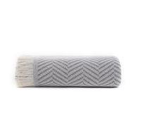 Todocama Couvre-lit Multifonction fabriqué en Espagne, à Chevrons (230 x 260 cm, Gris foncé)