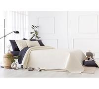 Todocama Fine Boutique Couvre-lit piqué pour Printemps, été, Automne et Hiver 100% Microfibre Extra Douce 140/150/160 cm 250 x 260 cm Beige