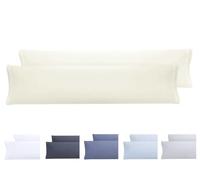 Todocama Lot de 2 taies d'oreiller hypoallergéniques en Microfibre Extra Douce