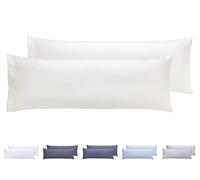 Todocama Lot de 2 taies d'oreiller hypoallergéniques en Microfibre Extra Douce