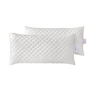 Todocama Oreiller viscoélastique viscoélastique avec Flocons 100% viscoélastiques. Tissu Strech Viscogel. Fermeté Moyenne. (Toutes Les Tailles Disponibles). Lot de 2 x 70 cm.