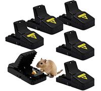 Todoxi Tapetteà Souris, 6 Pcs Piege a Souris en Plastique Réutilisable Sensible, pour Jardin/Cuisine