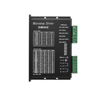 Tofelf CNC Digital Microstep Driver DM542 - Commande de moteur pas à pas numérique 2 phases DC 20-50 V max 4,2 A pour moteurs Nema 17, 23 et 34, remplace M542, M542H