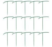 Tofficu 15 Pièces Tuteur pour Plantes Grimpantes Vert en Support | Plantes de Jardin et Petits Pots, Structure Simple et Élégante, Ne Se Déforme Pas Facilement
