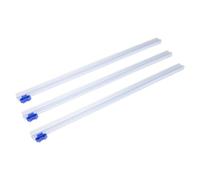 Tofficu 3 Pièces Coupe-film Alimentaire Réutilisable en Plastique Lame Coulissante Précise de 37 Cm pour Papier Sulfurisé et Film Plastique, Cuisine et Usage Domestique