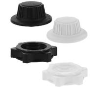 Tofficu 4 Pièces Écrou de Fixation Abs pour Pales et Grille de Ventilateur Pied, Pièces Ventilateur Universelles Verrouillage Sécurisé, pour Fête