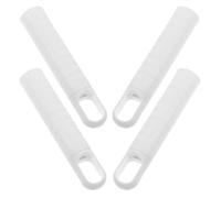 Tofficu 4pcs Embouts de Manche à Balai en Plastique Léger, Diamètre Intérieur 25mm, Design Monobloc, Accessoires Polyvalents pour Vadrouille de Nettoyage à Domicile Centre Commercial