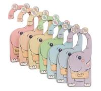 Tofficu 7 Pièces Séparateurs de Vêtements de Bébé pour Placard, Animaux