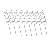 Tofficu 8 Pièces Tuteur Spiralé pour Plantes, Piquet de Jardin en Support | Rosier Chinois et Plante, Usage Intérieur et Jardin, Insertion Facile, Résistance à L’usure
