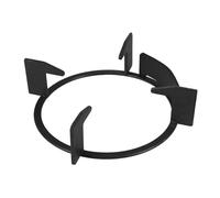 Tofficu Anneau de Support en Fer Rectangulaire Antidérapant pour Cuisinière à Gaz, Grille de Cuisson Robuste Cuisine et Accessoires Wok