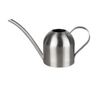 Tofficu Arrosoir INOX à Bec Long pour Fleurs et Plantes, 500ML, Argent, Fournitures de Jardinage, Poignée Confortable, pour Fleurs en Pot