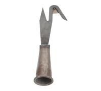 Tofficu Cueilleur de Fruits V en Acier au Manganèse pour Arbres et Vergers | Léger, Coupe en V, Trou 3,3cm, Collecte Sûre, pour Pêches et Citrons, sans Perche
