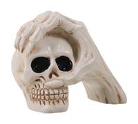 Tofficu Décor de Petit Squelette Ambiance Halloween en Résine, Figurine