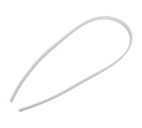 Tofficu Diffuseur LED en Pvc Blanc pour Bande Lumineuse, Protection Montage Simple, Design Incurvé Moderne pour Murs et Armoires
