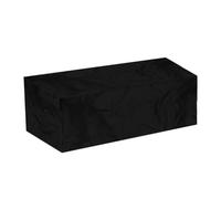 Tofficu Housse de Protection Légère en Oxford Imperméable pour Boîte de Rangement Extérieure, Dimensions 123x65x55cm, Utilisation en Terrasse et Jardin