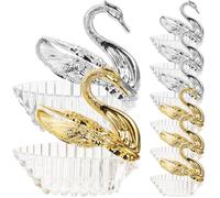 Tofficu Lot de 24 Boîtes à Bonbons Mariage en Acrylique Transparent, Contenant Dragées pour Décorations de Mariage, pour Fête et Cérémonie Couleur Aléatoire