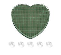 Tofficu Pot Absorbant d'eau pour Plantes d'ambiance Noël | Bloc de fleurs à assembler soi-même, accessoires pour composition , fleurs fraîches, vert, taille L, 1 pièce Style Aléatoire
