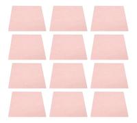 Tofficu Tableau Pense- en Feutre Rose 12 Pièces Design Modulaire pour Décoration Murale Stable Bruit, pour Bureau et École
