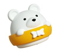 Tofficu Veilleuse LED Ours Portable 2w en Abs Lampe de Nuit Romantique pour Chambre Bébé Télécommande USB pour Chevet