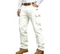 TOFOTL Treillis Militaire Homme Large Décontracté Electricien Chasse Bucheron Baggy Classique Militaire Grande Jogging Anti Tronconneuse Été Ski Tactique Trekking Moto Pantalon Cargo Homme M