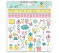 Toga Autocollant, Autre, Multicolore, 15 x 17.5 x 0.2 cm STF110