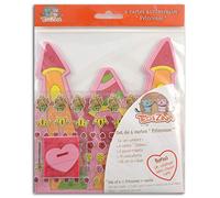 Toga KC03 Set de 6 Cartes d'invitation anniversaire Princesse Papier Multicolore 15 x 15 x 0,1 cm