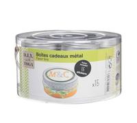Toga Lot De 15 Mini Boites À Décorer