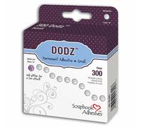 Toga Pastilles adhésives 6 mm - Transparent