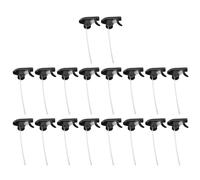 TOGEVAL 20 Pièces Tête de Pulvérisateur à Gâchette Légère en Plastique Calibre 28/410 pour Remplacement, pour Nettoyage Domestique Cuisine, Embout Pratique et Solide