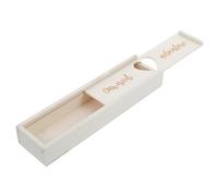 TOGEVAL Boîte de Rangement pour Annonce de Grossesse Coffret Bois avec Couvercle pour Conserver le Test de Naissance Souvenirs Précieux