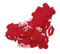 TOGEVAL Confettis de Papier de Cœurs et Bouches, Décorations Multifonctionnelles pour Table, Fête Saint-Valentin et Mariage, Sachet Léger pour Lancer Confettis, Accessoires Photo
