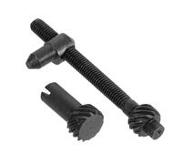 TOGEVAL Vis de Réglage en Métal Noir du Tendeur de Chaîne pour Tronçonneuse Surface Lisse et Anti-Corrosion Ajustement Précis Tension Compatible 4500 5200 5800