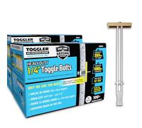 Toggler SNAPTOGGLE BB Ancre à bascule en acier zingué, fabriqué aux États-Unis, portée de 9,5 cm à 7,6 cm pour fixation UNC 1/4"-20 Pack of 200