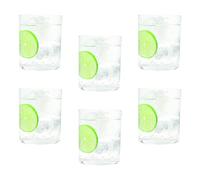 Tognana Lyra, ensemble de 6 verres 420 ml, verre, transparent