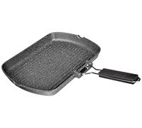 Tognana Poêle-grill WI758BDAMNF rectangulaire 34x24 cm avec poignée aluminium noir